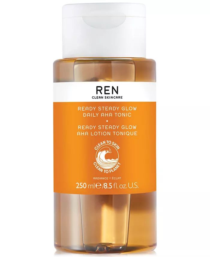 Ren Clean Skincare Ready Steady Glow Daily AHA Tonic - Macy's | Macy's