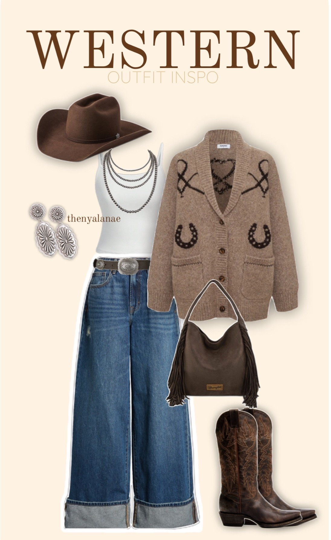 This is what I mean when I say western, but refined.
Timeless pieces. Earthy tones. Zero effort energy.
Shop the look.

#LTKootd