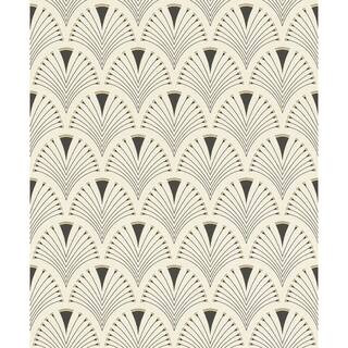 rasch Ruhlmann Cream Fan Paper Strippable Roll (Covers 56.4 sq. ft.)-RH433210 - The Home Depot | The Home Depot