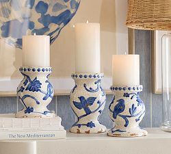 Montrose Ceramic Candle Holder | Pottery Barn (US)