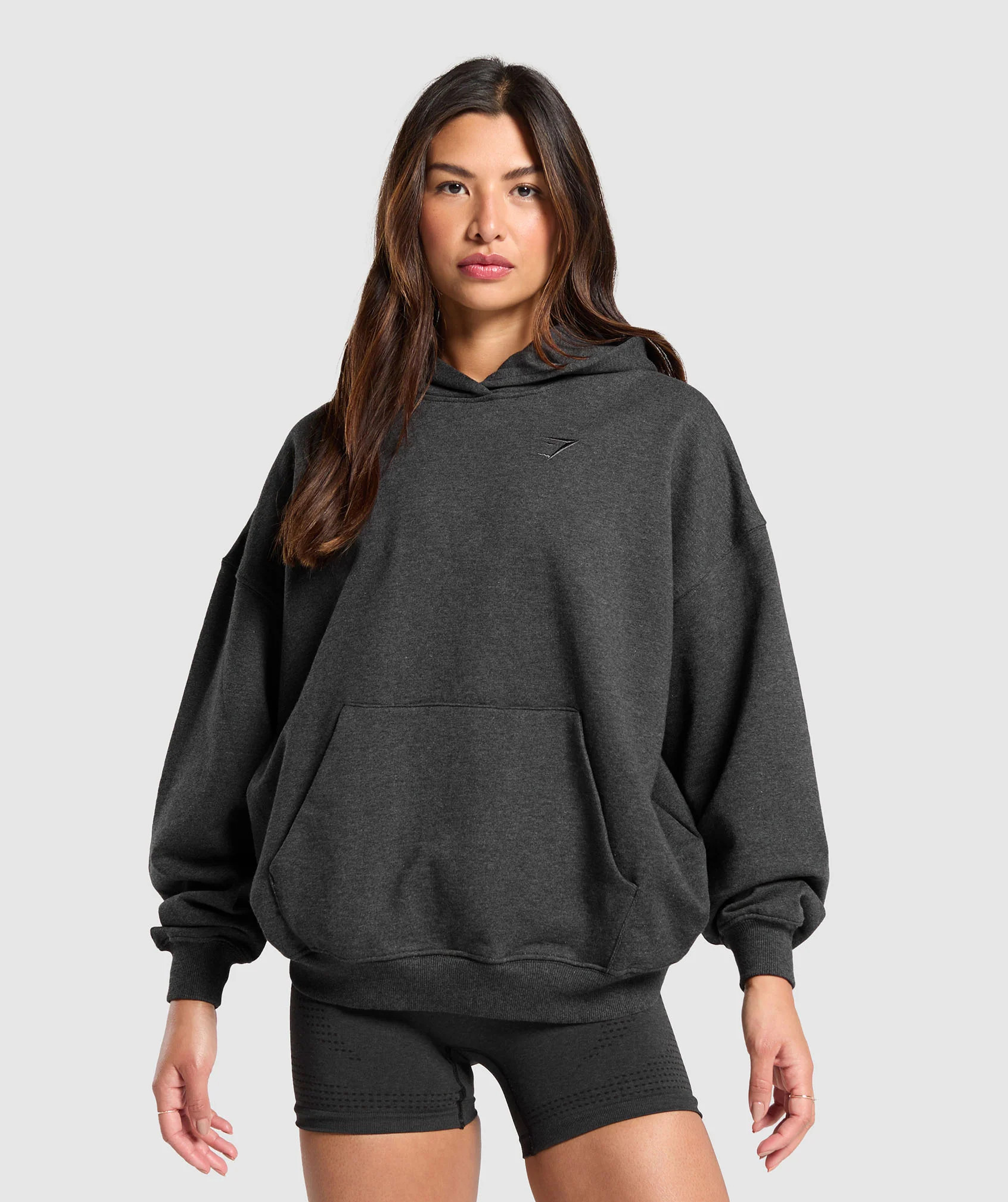Gymshark Rest Day Sweats Hoodie - Black Marl | Gymshark (Global)