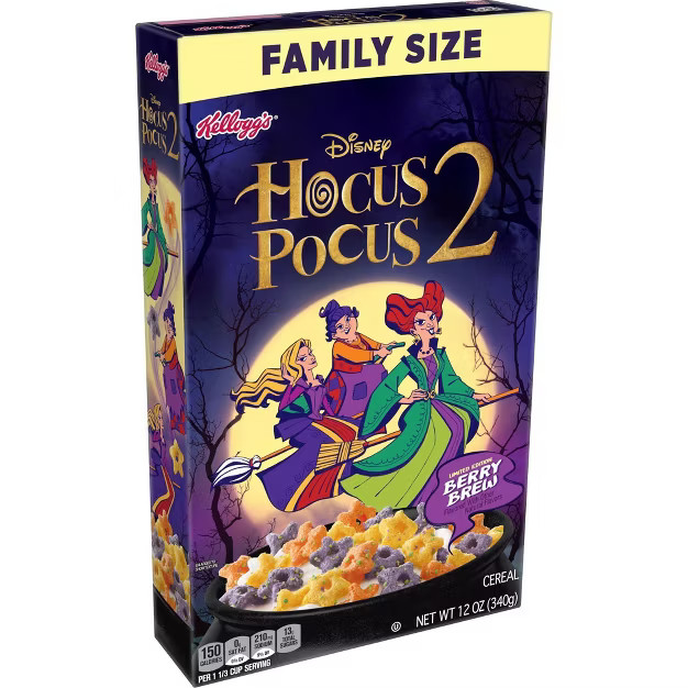 Kellogg's Disney Hocus Pocus Cereal - 12oz | Target