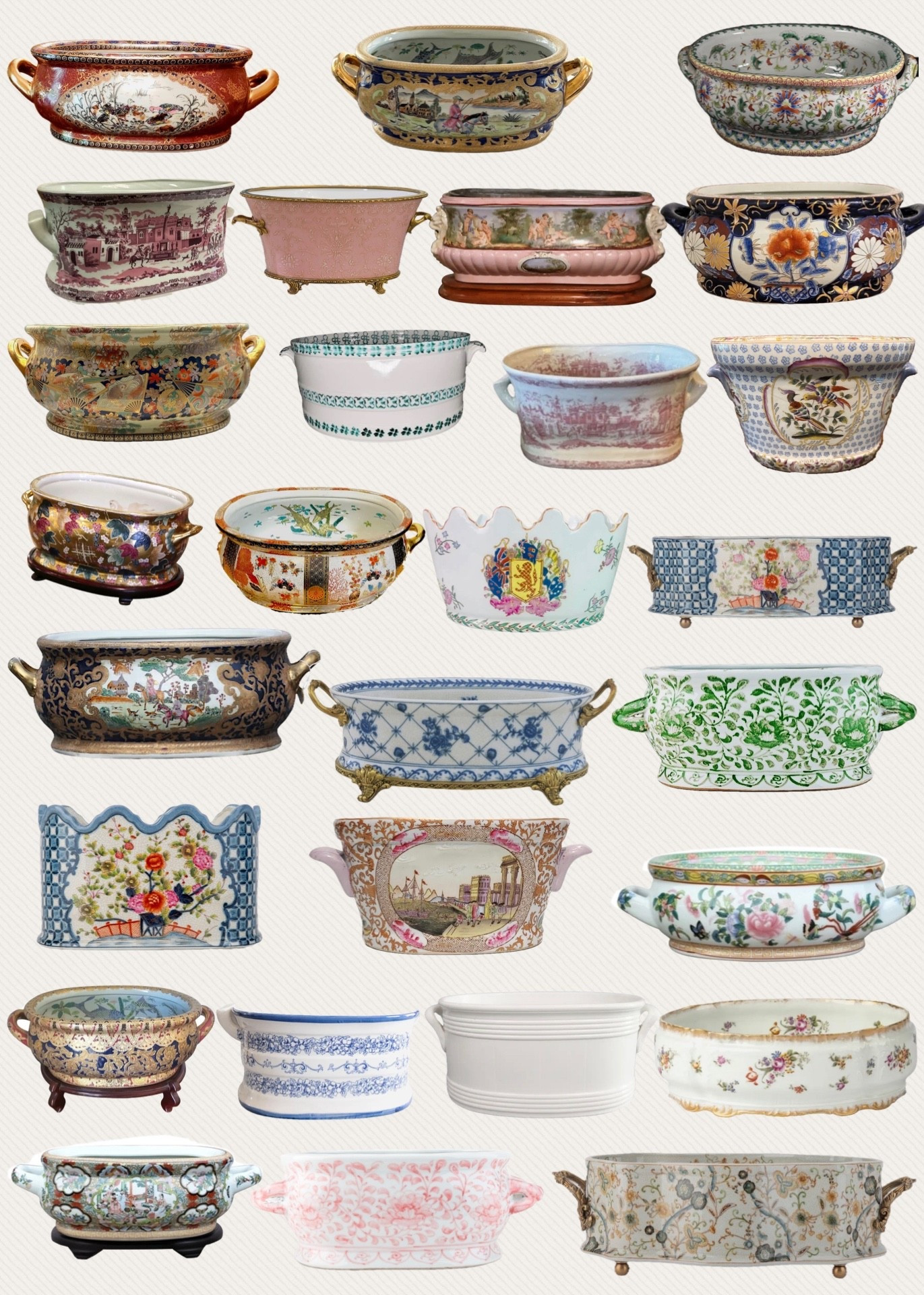 Added more antique & new chinoiserie footbath planters. Many of these linked are collector pieces and many are very old. Some are much more expensive than I typically link but are very beautiful and are truly pieces that will hold their value and ones you can pass to generations. 

#footbathplanters #antiqueplanters #vintageplanters #garden 

#LTKHome