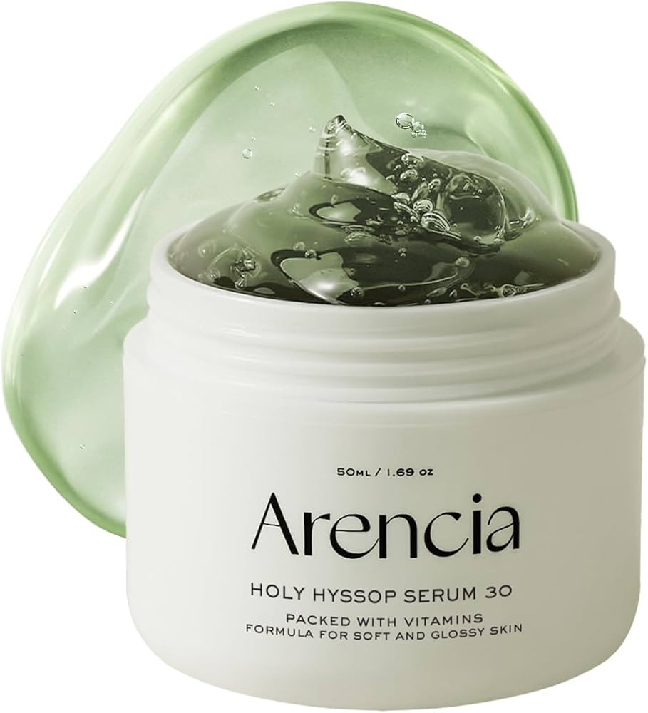 Glow Hyssop Overnight Face Mask Serum - hydrating & Anti-Aging Serum for younger looking Korean G... | Amazon (US)