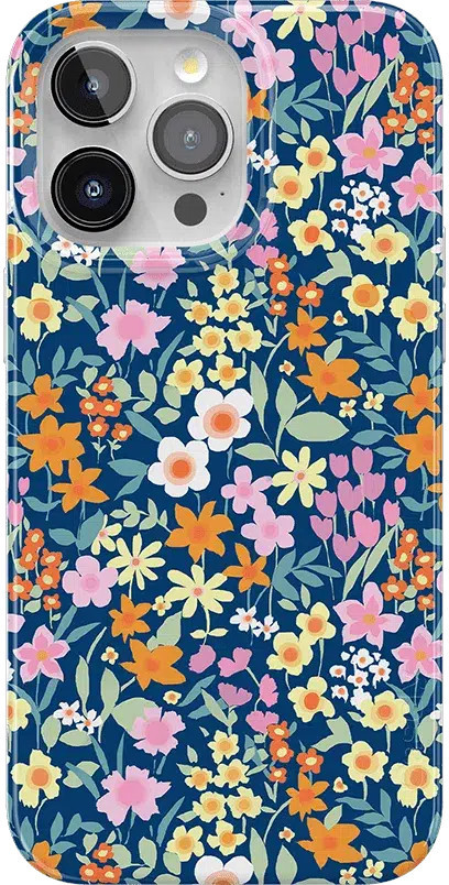Full Bloom | Navy Floral  Case | CASELY