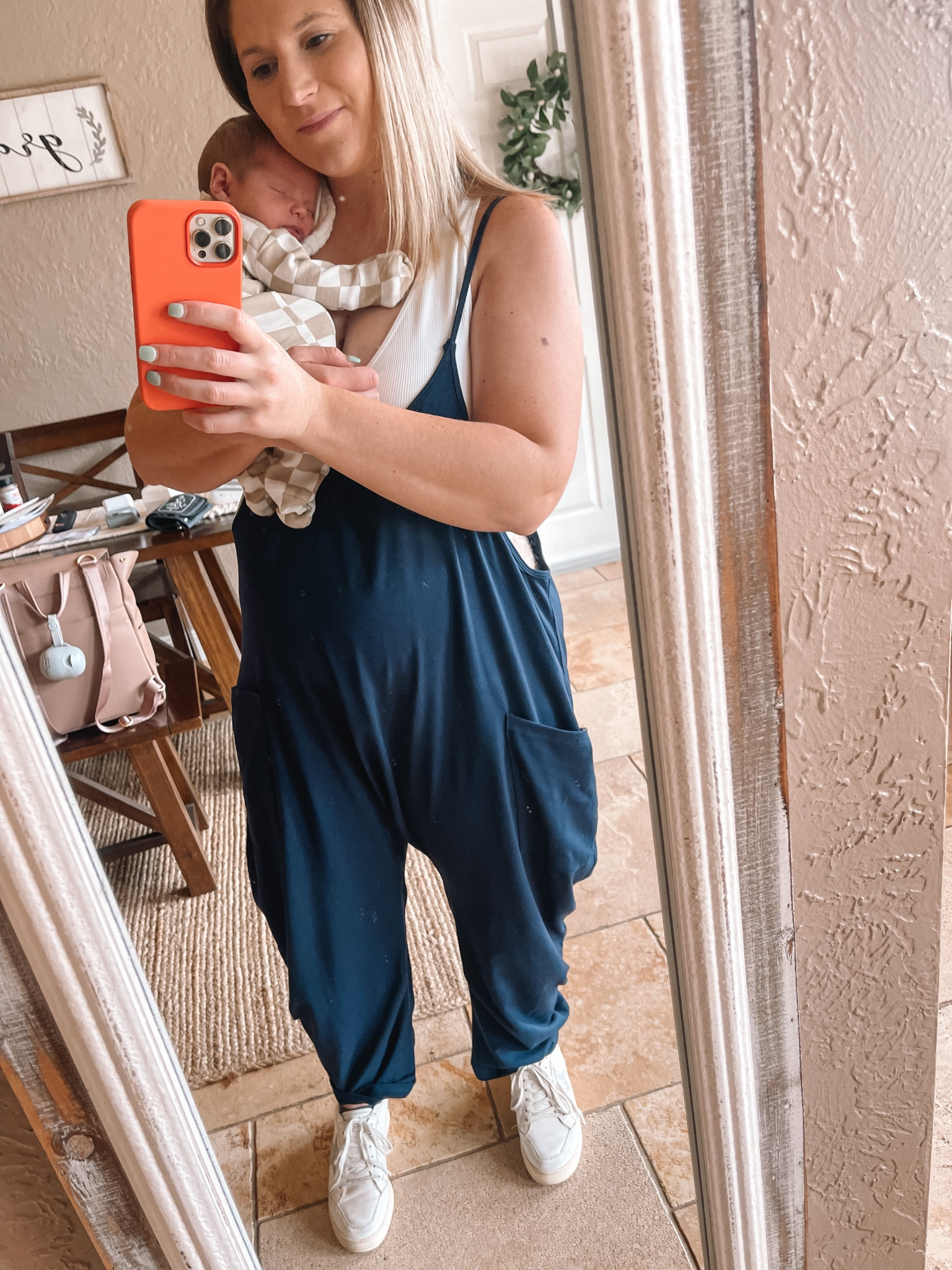 New mom uniform • postpartum style • c-section must have outfit • comfy style • mom style • new mom style • 2 weeks postpartum • boy mom • newborn outfit • hospital outfit 

#LTKbaby #LTKbump #LTKstyletip