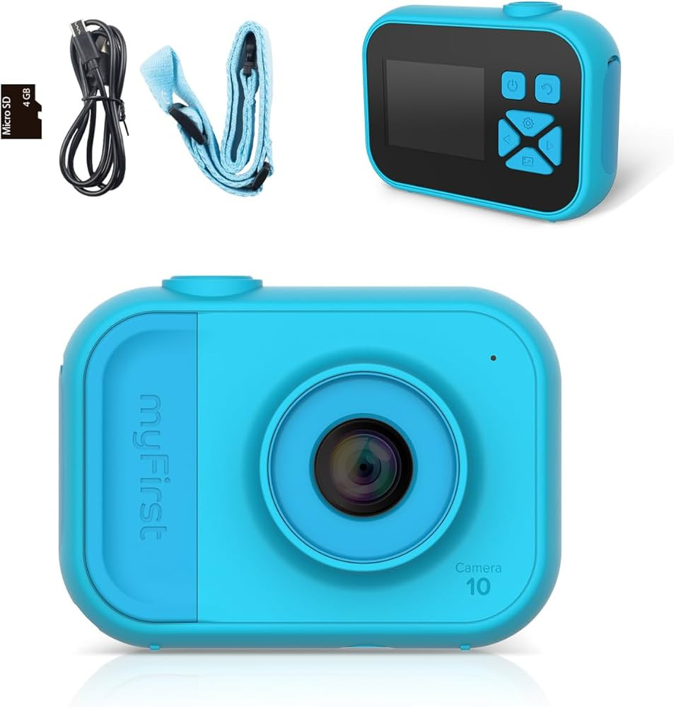 myFirst Camera 10 - Kids Digital Mini Camera for Boys and Girls with Durable Design, 5MP Photos a... | Amazon (US)