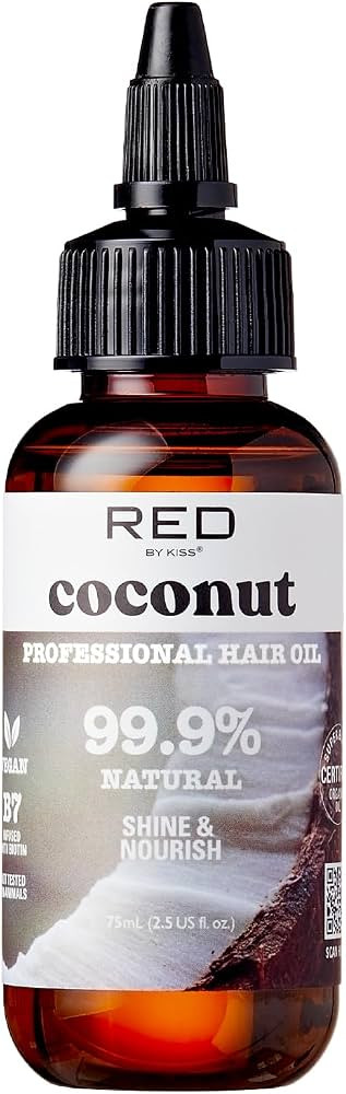 Red by Kiss Aceite profesional para el cabello 99.9% natural, mezcla de aceite vegano orgánico p... | Amazon (US)