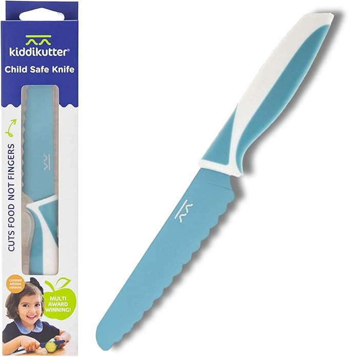 kiddi kutter Child Safe Knife | Stainless Steel | Rounded Design Won't Cut Skin | Kid Friendly Tr... | Amazon (CA)