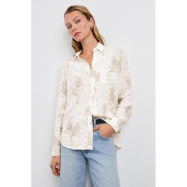 Charli Cheetah Spots Button Up | South Moon Under