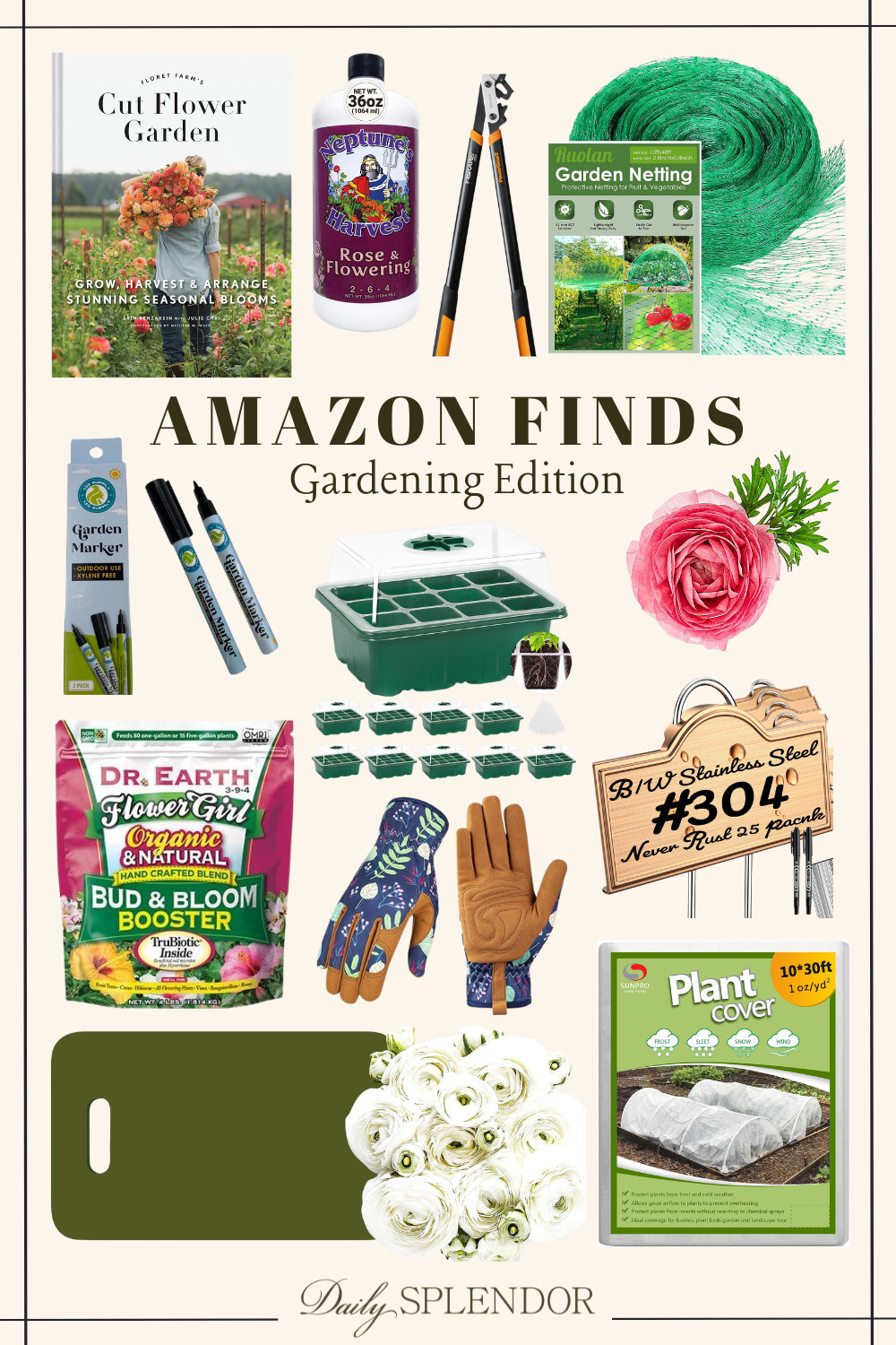 These are the garden tools I reach for time and time again. Practical, durable, and perfect for planting and everyday garden maintenance. If you’re building your garden tool kit, these Amazon favorites are a great place to start! #garden #gardening #homegarden  #DIYgardening #gardeningforbeginners #gardenbeds #flowerbeds #vegetablegarden #flowergarden 

 #LTKSeasonal #LTKHome #LTKSaleAlert