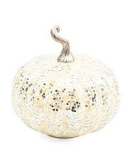 9in Led Mosiac Pumpkin Made In India  | TJ Maxx