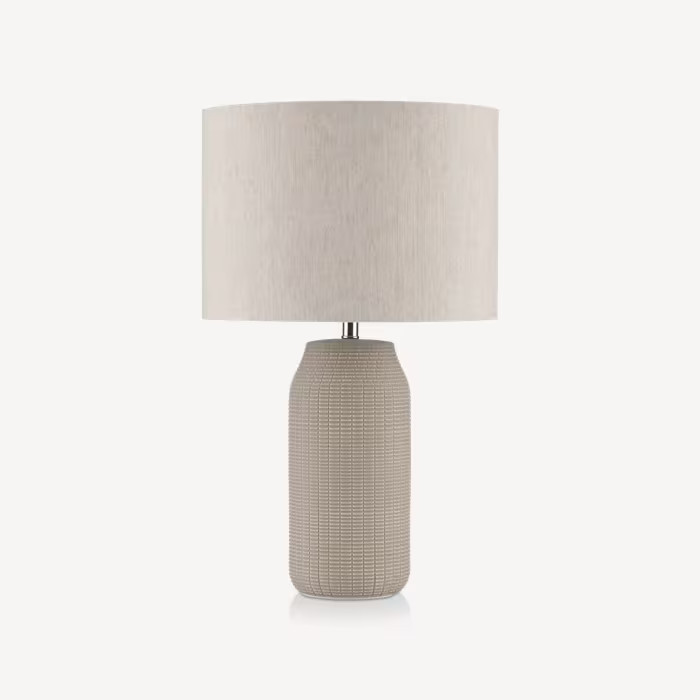 Patterned Ceramic Table Lamp | Bouclair