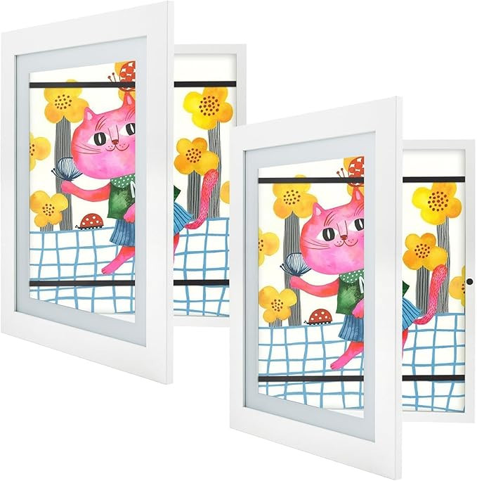 Golden State Art, 10x12.5 Kids Art Frames, Front-Opening Picture Frame Great for Kids Drawings, A... | Amazon (US)