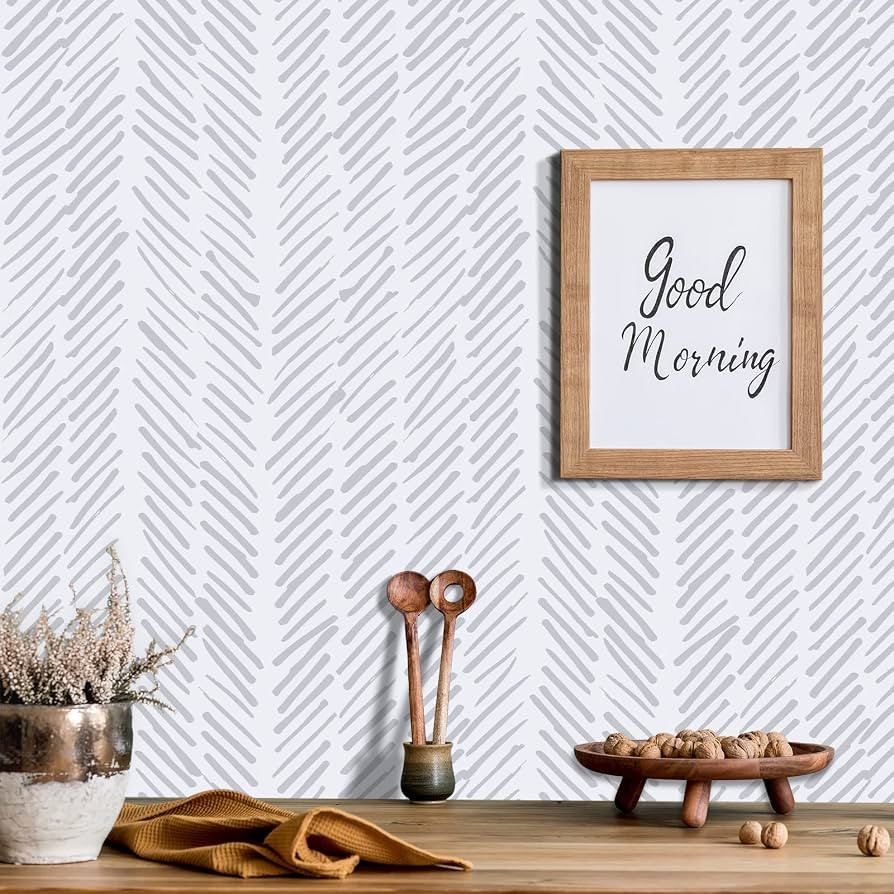 Aidehome 393.7\u201d x 17.52\u201d Removable Wallpaper, Contact Paper for Cabinets, Wall Paper St... | Amazon (US)