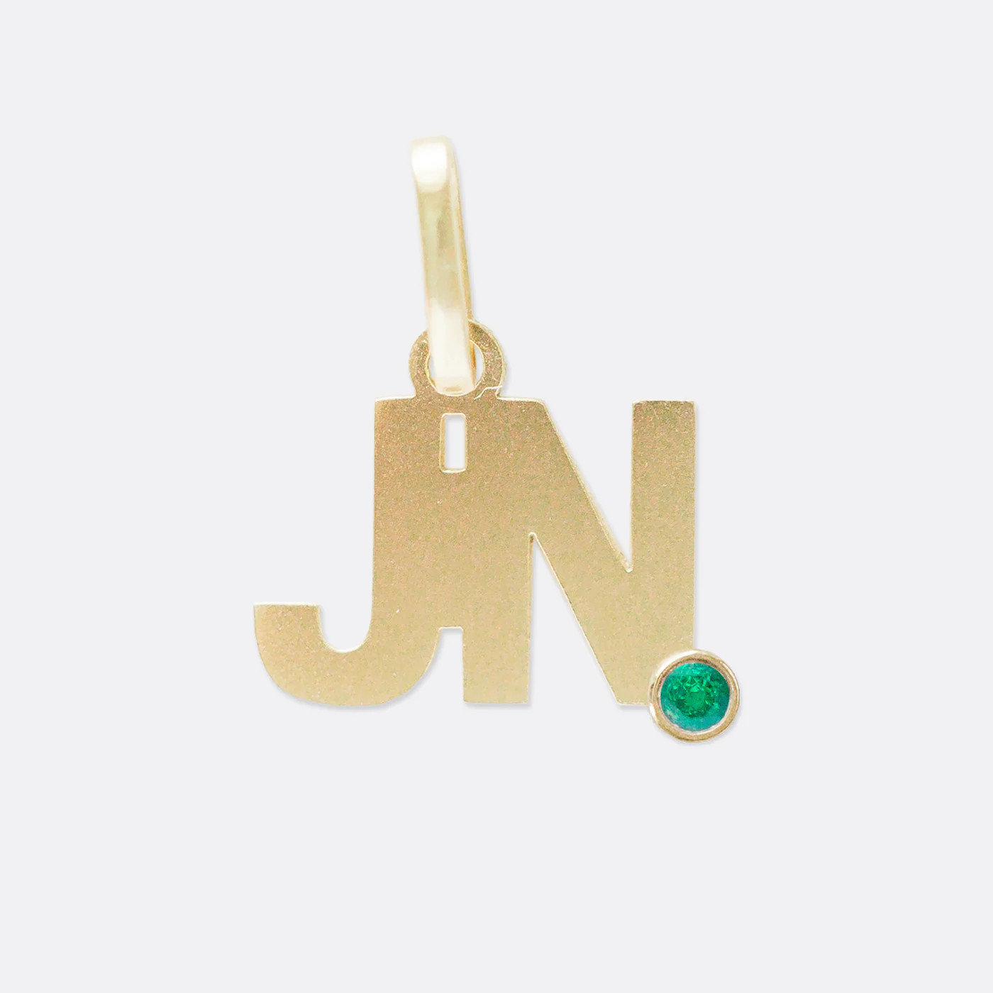 Falling Letters 2 Initial Pendant | Vana Chupp Studio