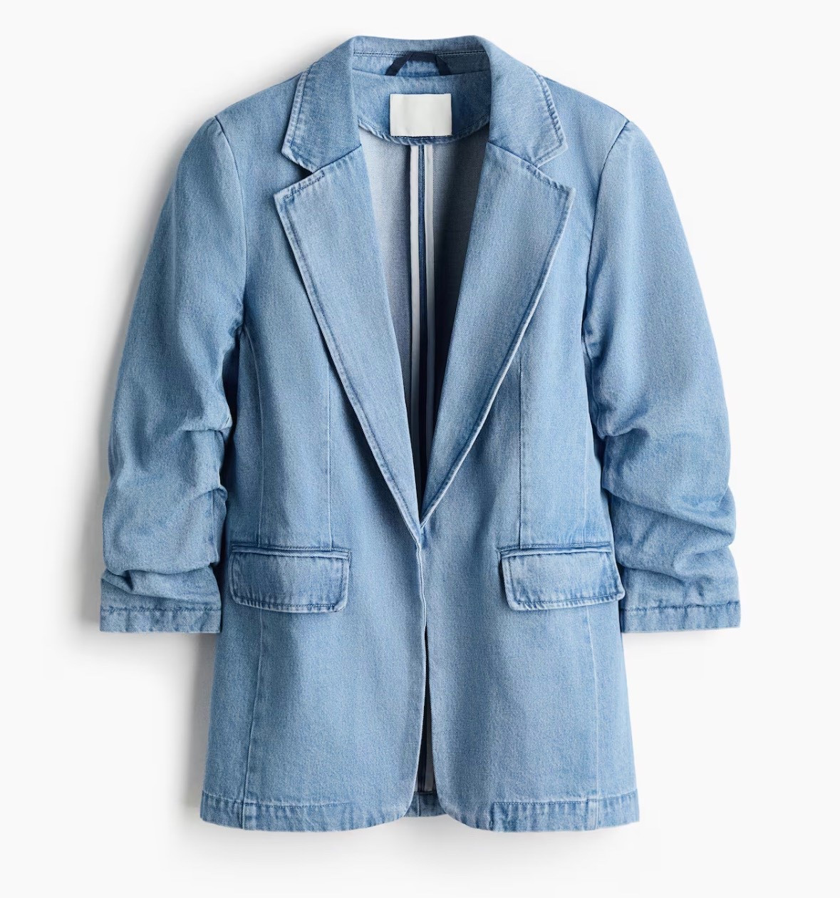 Perfect denim blazer?! I think so! Those sleeves! H&M $60! 

#LTKootd #LTKOver40 #LTKWorkwear