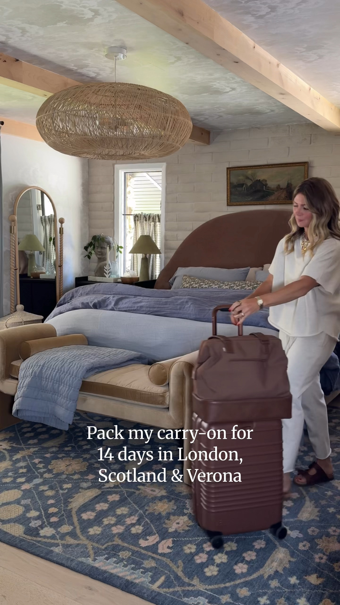 •luggage is reg carry on size
•mini weekender 