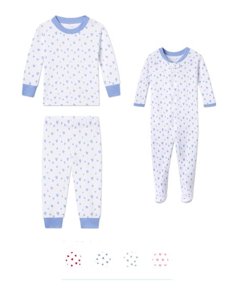 our fav pj’s in a valentines version! Pink, red, blue and green, the softest puma cotton 🤍

We went with the hydrangea blue option🤍

There’s a few options for mom to match too! I got the hydrangea stripe for Christmas 🥳

#LTKbaby #LTKSeasonal #LTKkids