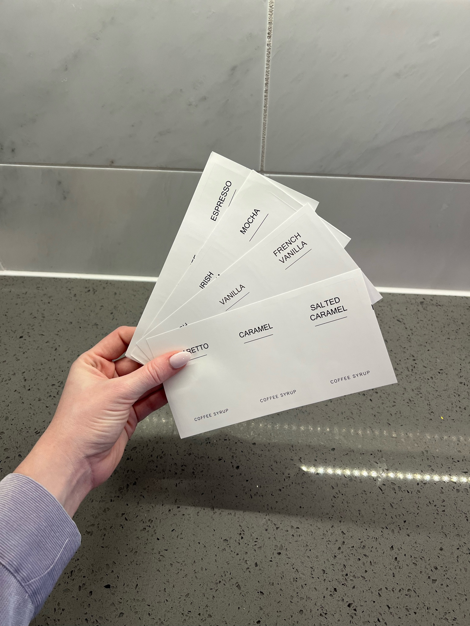 Coffee syrup labels 🏷 

Our Coffee bar☕️🤎

home decor, amazon home decor, home decor finds, must haves, home decor under $100, kitchen decor, coffee bar, syrup modern home, #LTKhome, neutral home decor, #LTKstyletip, Coffee station decor #coffeestation #coffeebar #mugs #syrupbottle #riser #kitchendecor kitchen #neutraldecor #homefinds Coffee bar, Amazon finds, espresso mugs, kitchen counter, home decor, #nespresso #coffeestation #coffeebar #coffeecornerdecor #forthehome #home #decor #homedecor #inspo #homeinspo #kitchen #kitchendecor #kitchenstyling #kitchencountertop #coffeelover #homebody #neutralkitchen #neutralaesthetic #traydecor #traystyling #trayideas #trays #hearthandhand #magnolia #amazon #amazonfinds #amazonkitchen #amazonhome #founditonamazon syrup dispenser, coffee syrup, coffee books, coffee table books