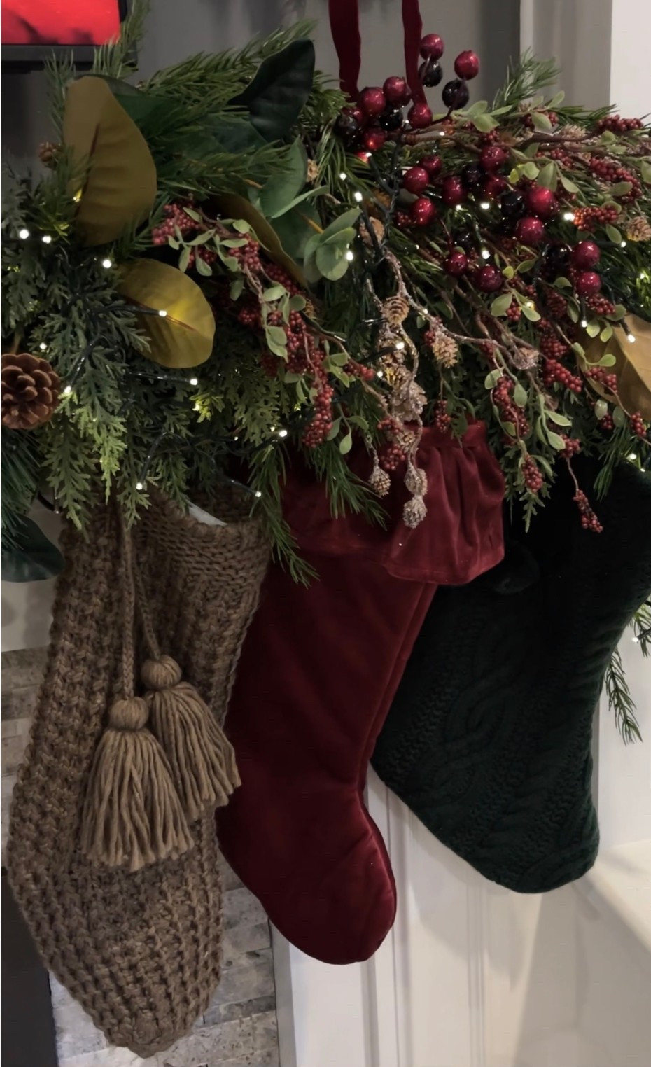 Elevate your garland this holiday season by adding a few stems! These are some of my favorites to mix together! 🎄

#LTKHoliday
