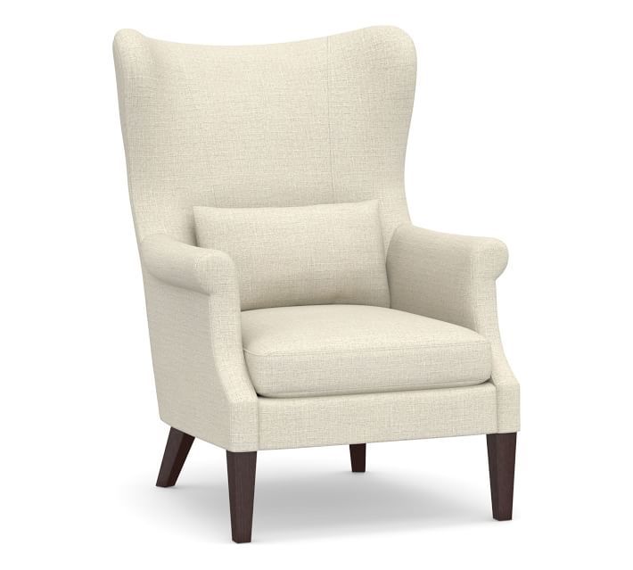 Champlain Wingback Upholstered Armchair | Pottery Barn (US)