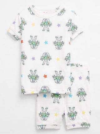 babyGap &#x26;#124 Disney Toy Story Buzz Lightyear 100% Organic Cotton PJ Set | Gap Factory