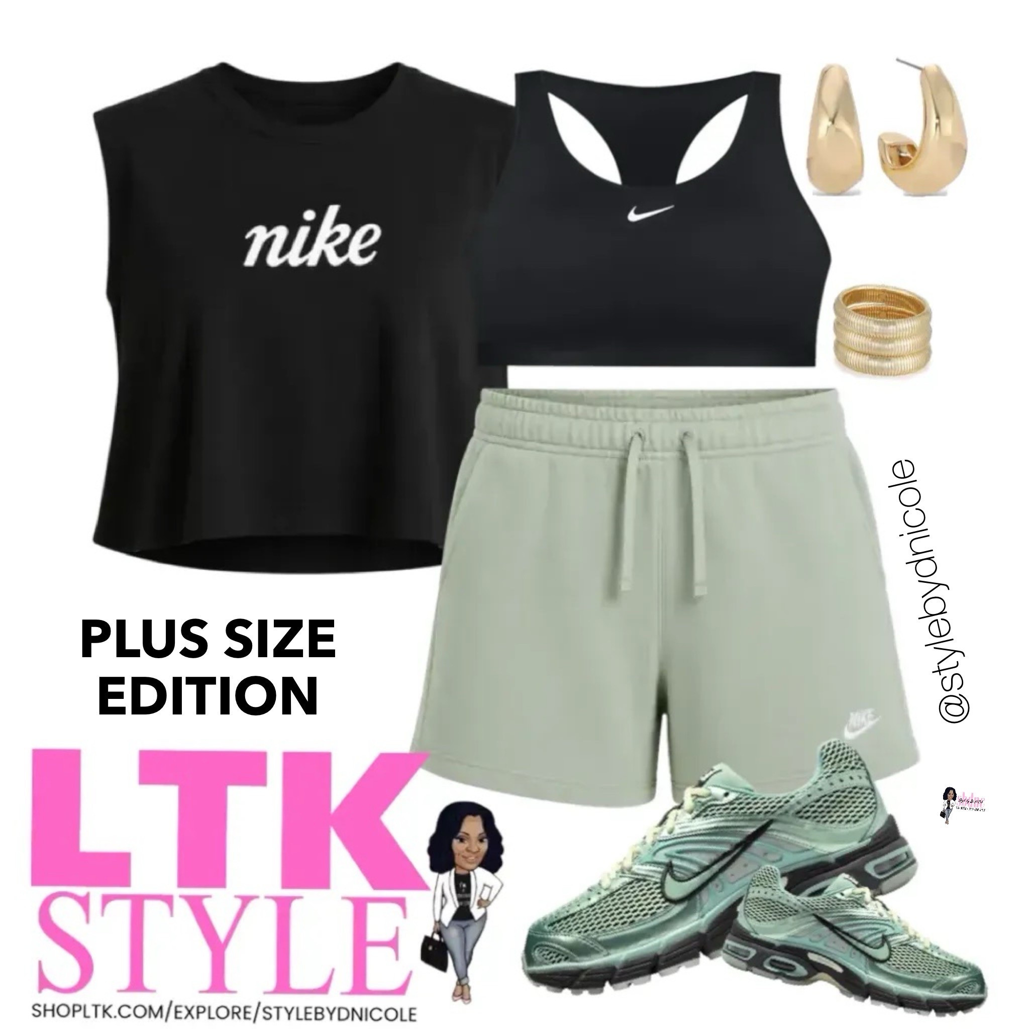 Mint and black...turning heads and looking good!

#LTKfitnessgoals #LTKActive #LTKPlusSize