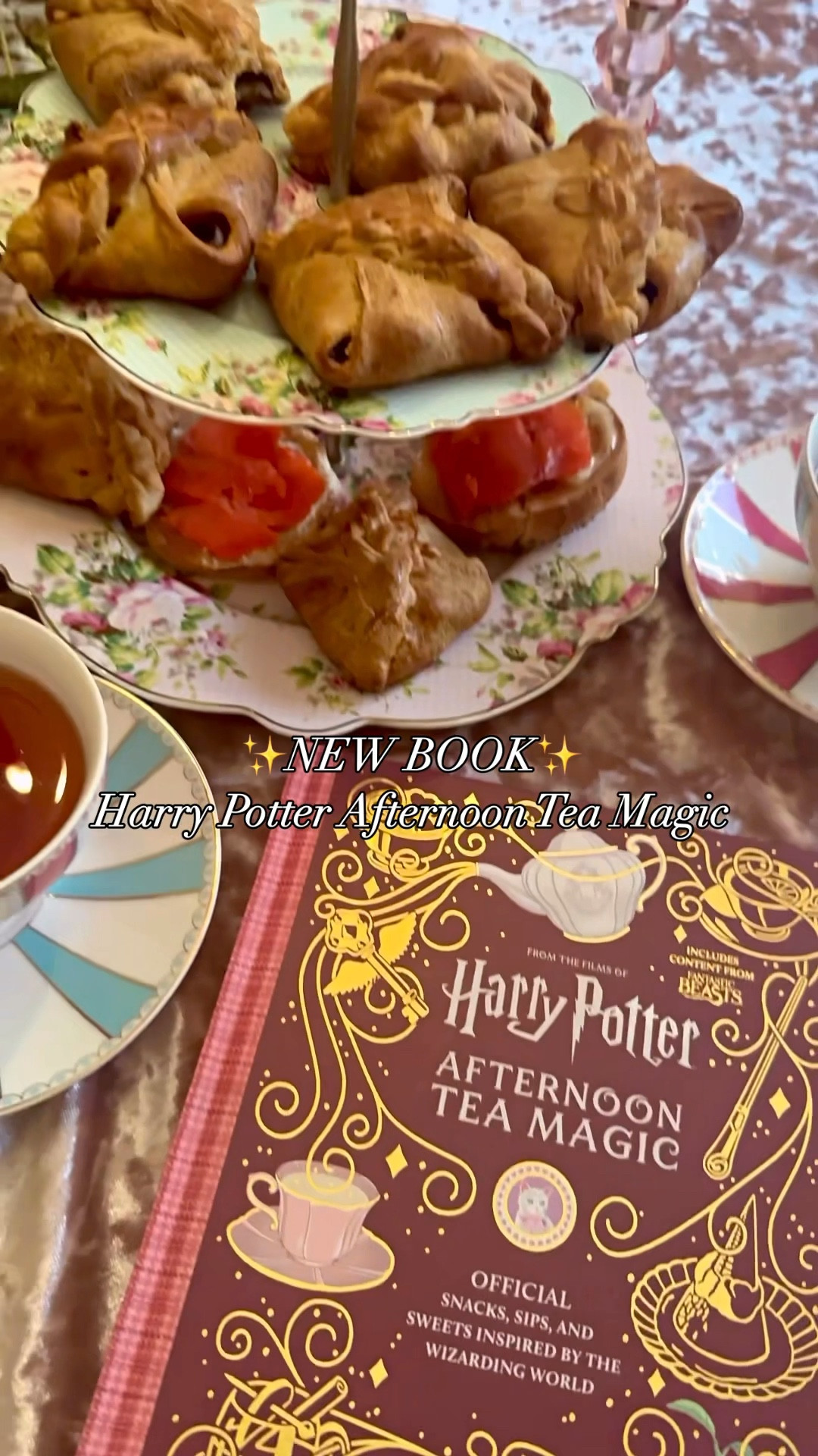 New Harry Potter Afternoon Tea Magic Cookbook 🫖🙌🏻📖✨ This book is filled with the most delicious recipes! 

#LTKFamily #LTKFindsUnder50 #LTKHome