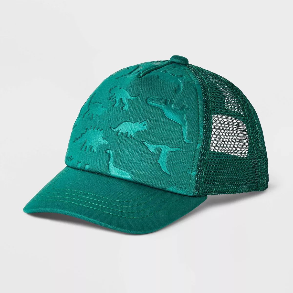 Boys' Embossed Dinosaur Trucker Hat - Cat & Jack™ Green | Target