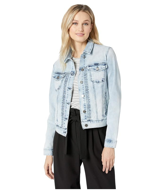 Liverpool Shirt Jacket (Evans Bleach) Women's Coat | Zappos