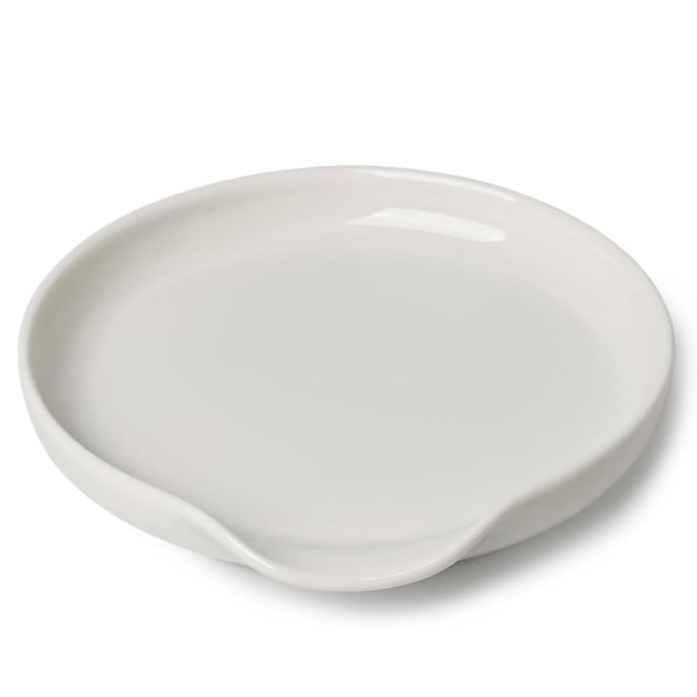 GDCZ Ceramic Spoon Rest for Stove Top 5 Inches Large Spoon Holder for kitchen Counter, Coffee Spo... | Amazon (US)