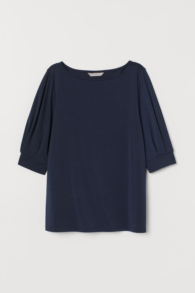 Crêped Jersey Top | H&M (US)