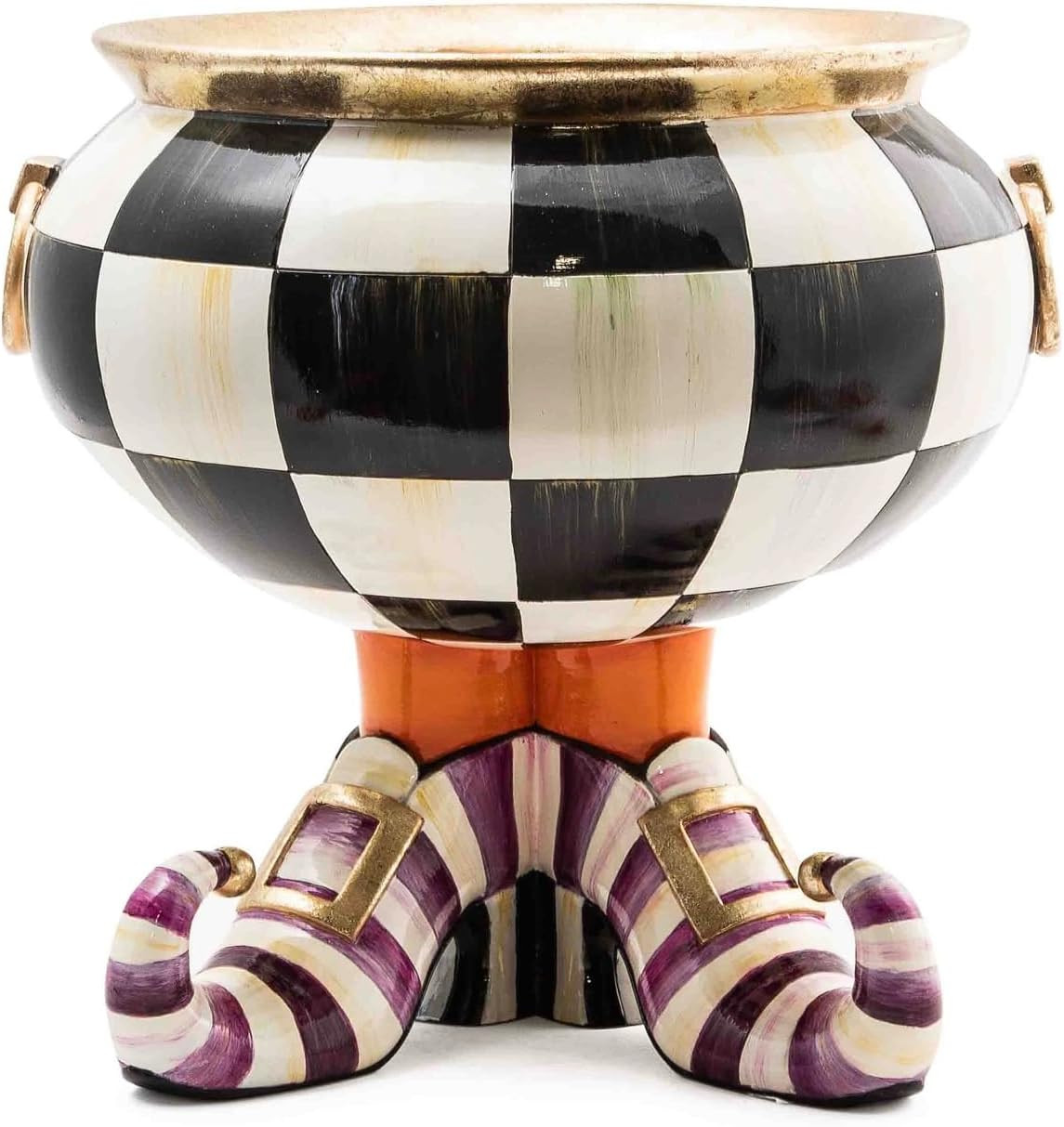 MACKENZIE-CHILDS Witch’s Boot Cauldron, Halloween Cauldron Decor, Indoor Witch Decoration | Amazon (US)