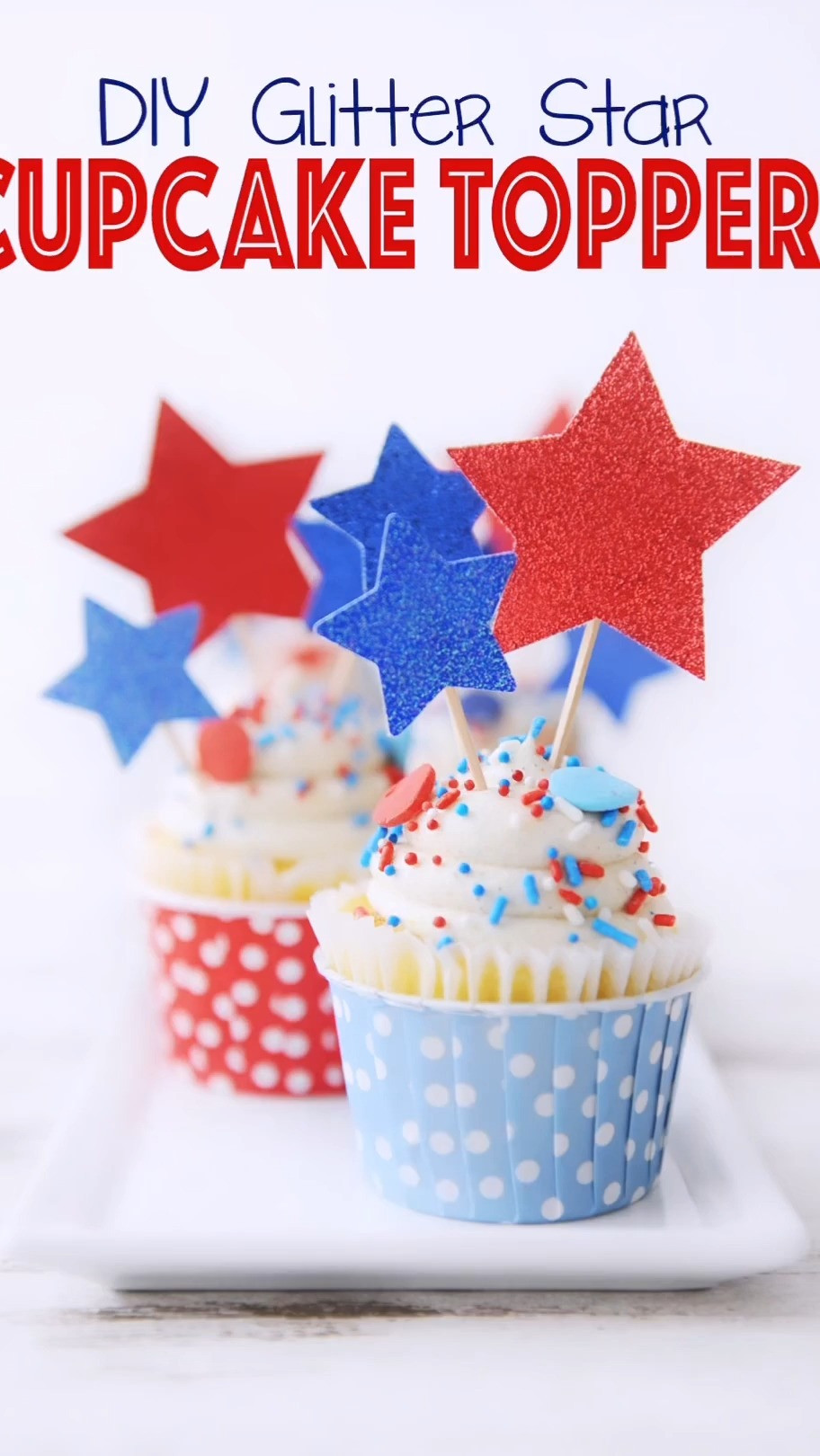These DIY Glitter Star Cupcake Toppers are so fun and easy to make with this quick tutorial. I've linked everything you need to make your own for all your patriotic parties this summer.

 

 #LTKmomlife #LTKSeasonal #LTKHome