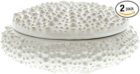 My Swanky Home Urchin Ceramic Box - Sm - Sold in Case Pack of 2 | Amazon (US)