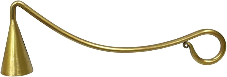 Living Ideas Hand Forged Iron Candle Snuffer - Handmade Blacksmith Vintage Extinguisher - Gift fo... | Amazon (US)