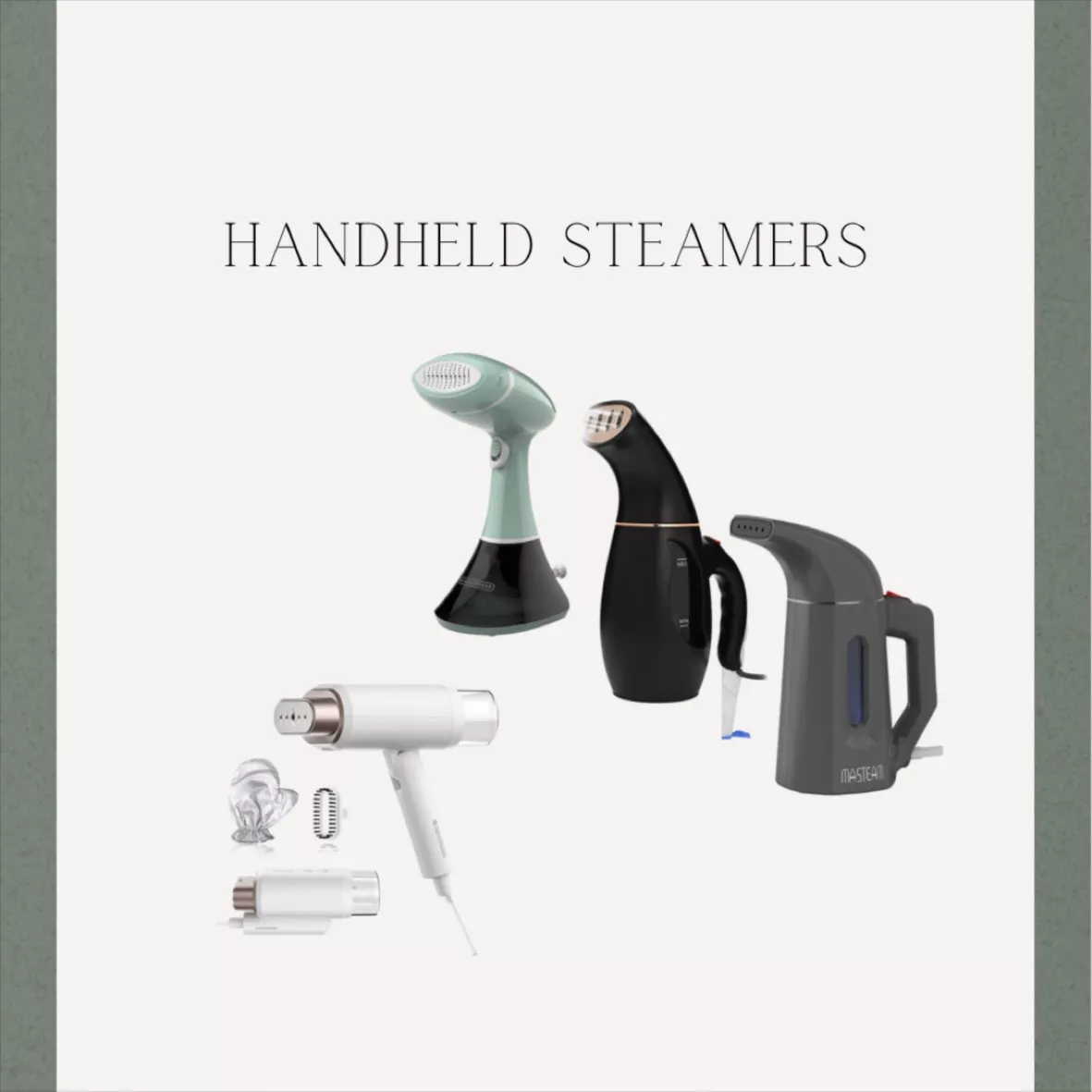 Advanced Handheld Steamer & Press Plate - Powerful and Quick Steam