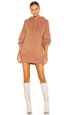 Lovers + Friends Oversized Hoodie in Mocha Nude from Revolve.com | Revolve Clothing (Global)