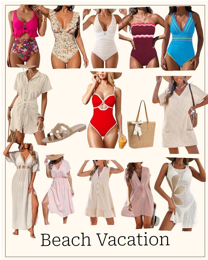 Beach Cover Ups & Swimsuits for Every Escape

Whether you’re heading to a beach day, a resort vacation, or setting sail on a cruise, the right swimsuit and cover up make all the difference.

I put together some of my favorite finds that are flattering, easy to style, and perfect for soaking up the sun in style. From chic and minimal to flowy and bold, there’s something here for every vibe.

Everything is linked in my Amazon Storefront for easy shopping 🛍️
Follow for more vacation style and outfit inspo.

#BeachStyle #ResortWear #CruiseOutfits #SwimwearInspo #AmazonFinds #VacationVibes


vacation outfits beach