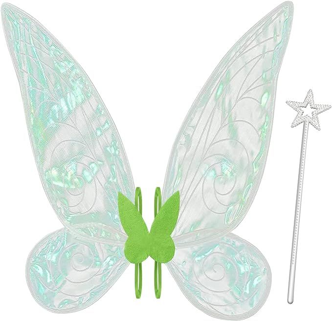 quescu Fairy Wings for Adults,Butterfly Wings for Girls,Angel Wings,Fairy Costume for Women Hallo... | Amazon (US)