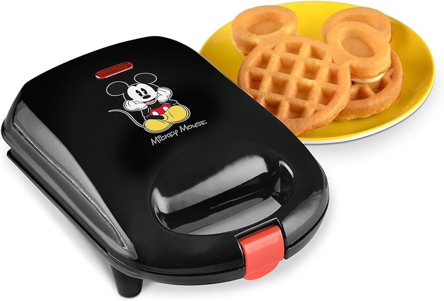 Disney DCM-9 Mickey Mini Waffle Maker, Black | Amazon (US)