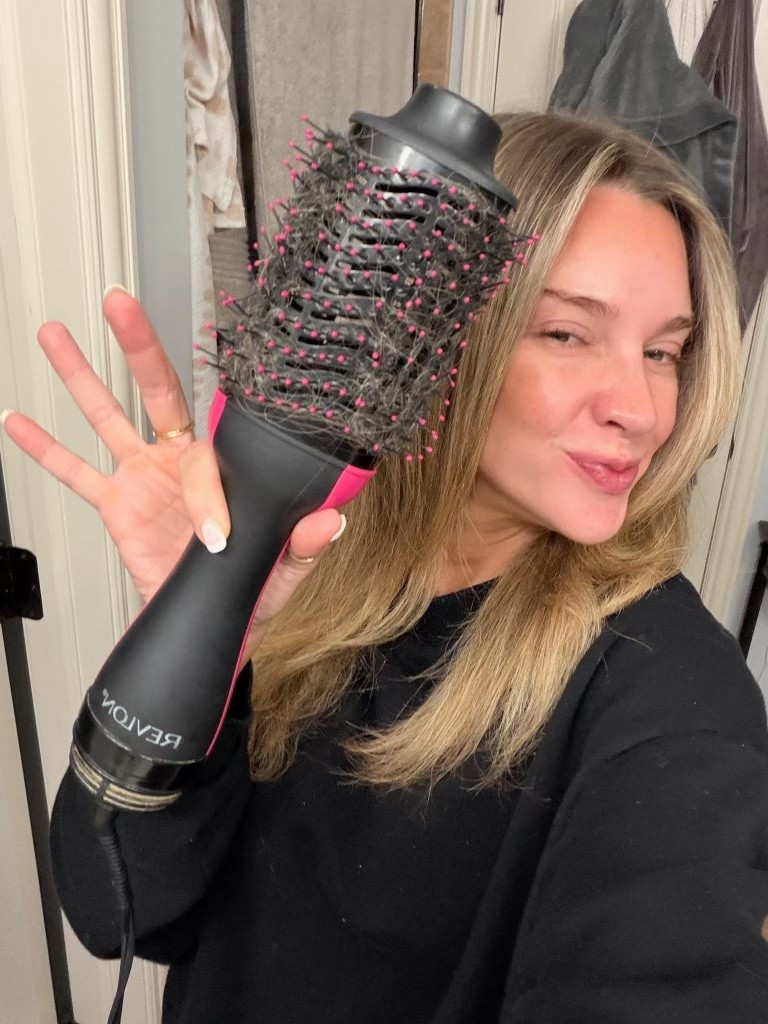 The tool that gives the best at-home blowouts! 💁‍♀️

Blow dryer brush, Revlon One-Step Volumizer, hair tools, beauty favorites, everyday hair, affordable beauty, clean girl aesthetic, trendy haircare

#LTKStyleTip #LTKBeauty
