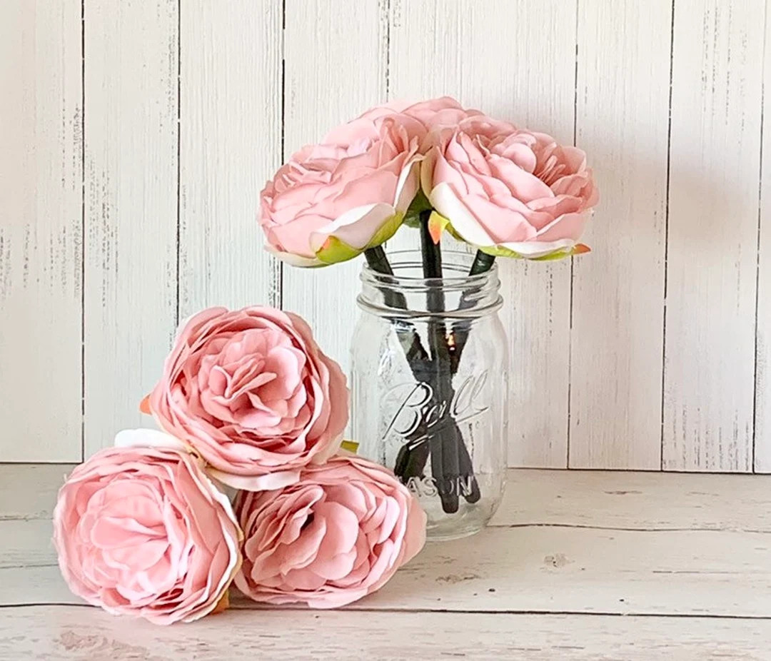 Dusty Pink Cabbage Rose Pen  Bridal Shower Gifts for Guest  - Etsy | Etsy (US)