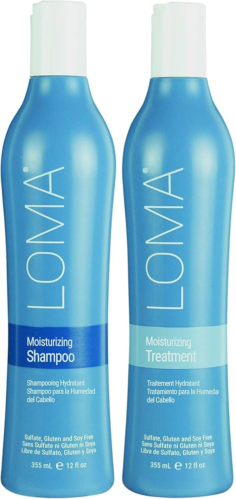 Loma Hair Care Moisturizing Shampoo & Treatment Duo | Amazon (US)