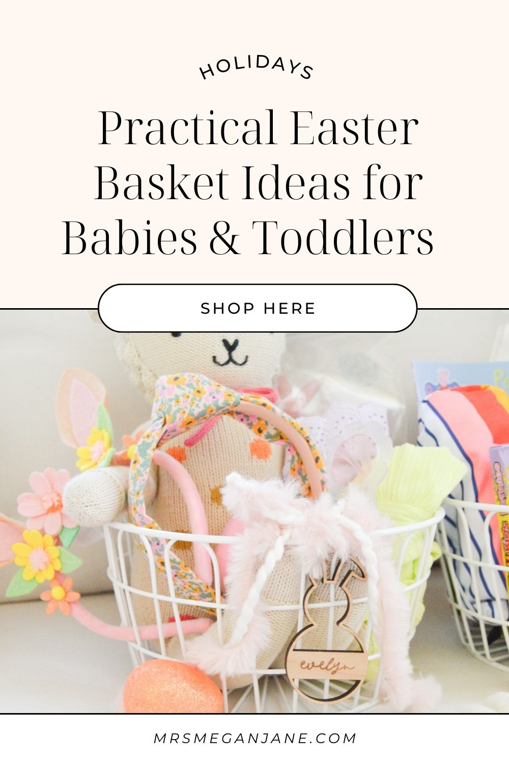 Sharing all my favorite baby and toddler Easter basket finds 🤍 From non-candy ideas to practical spring favorites, everything is linked here.
For the full breakdown and more details, head to the blog at mrsmeganjane.com 🐰✨

#LTKSeasonal #LTKKids #LTKmomlife