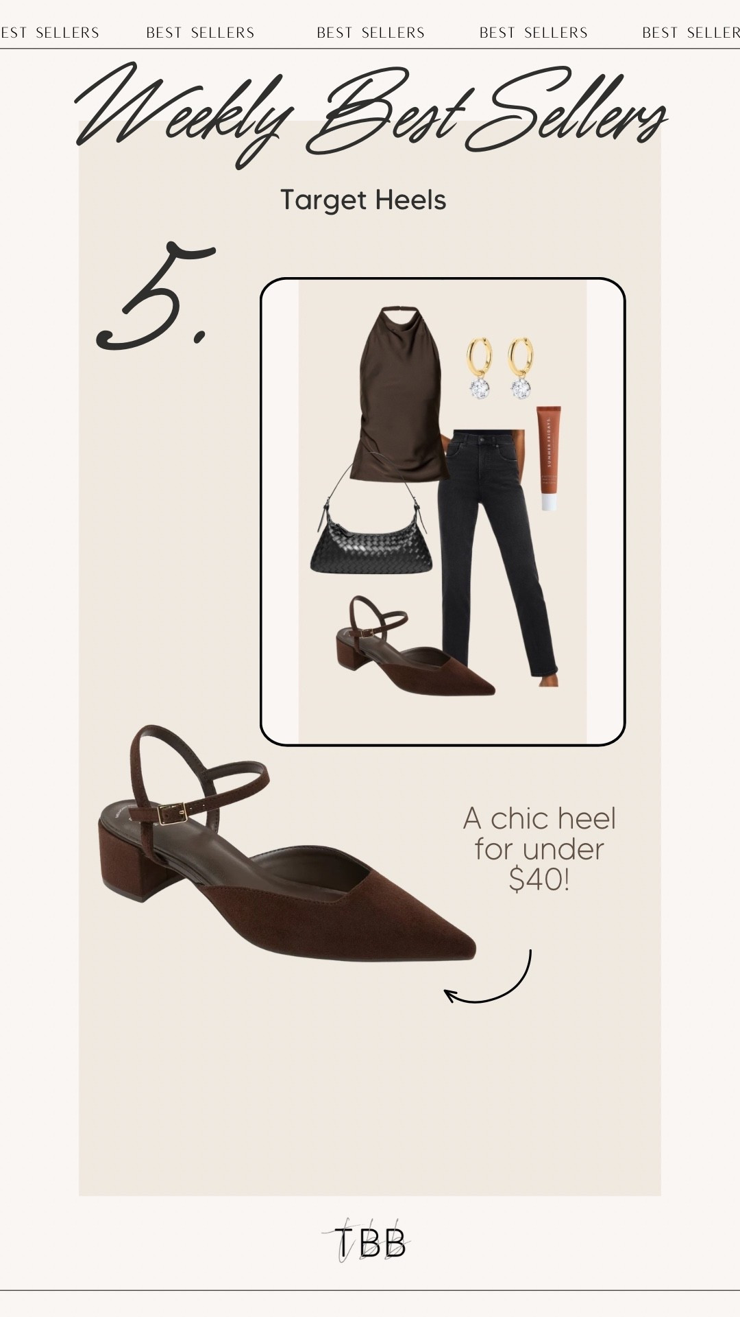These heels are so versatile and under $40!