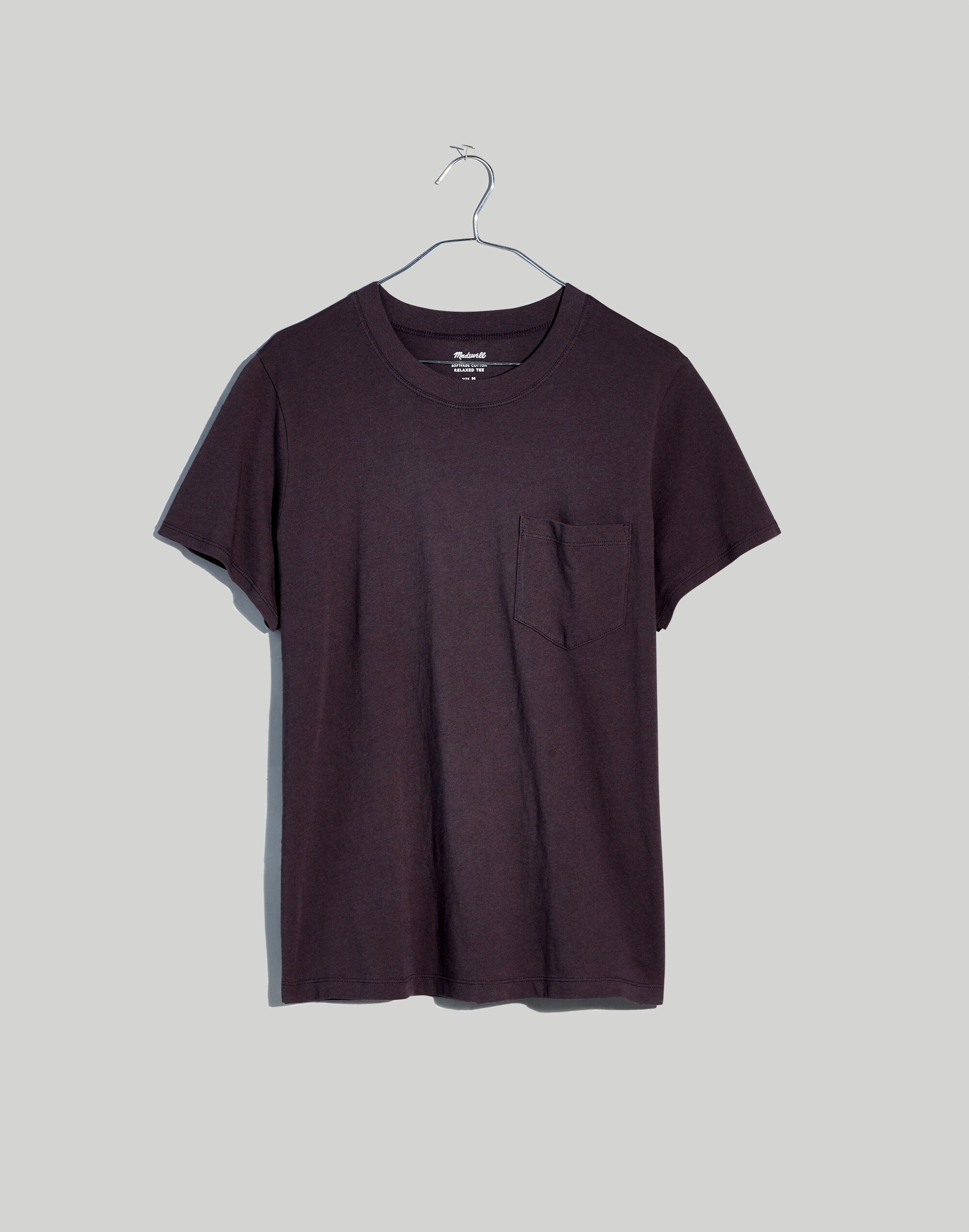 Garment-Dyed Oversized Pocket Tee | Madewell