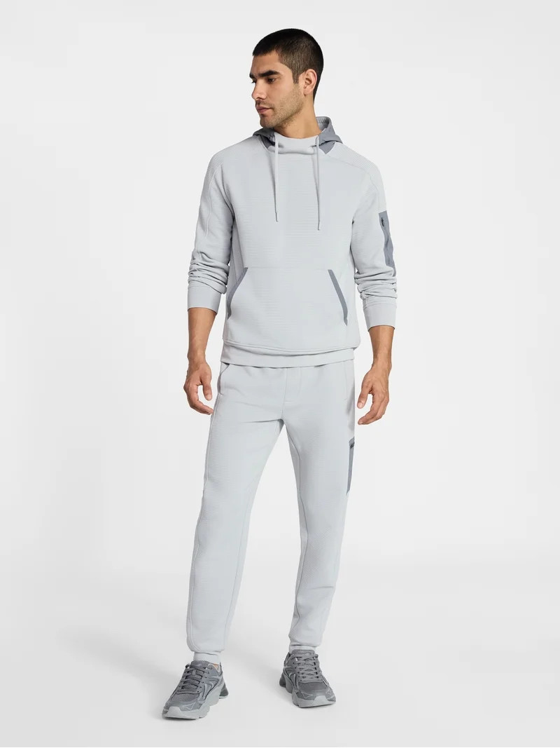Athletic Works Men's and Big Men's Mix Media Hoodie, Sizes S-5XL | Walmart (US)
