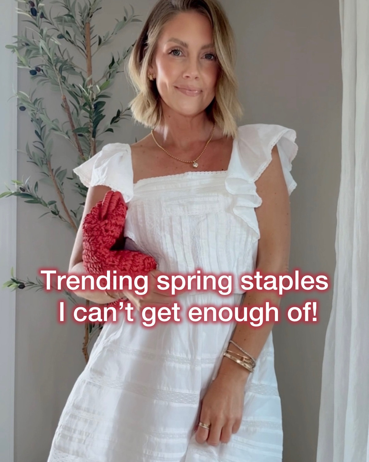 Trending spring staples I can’t get enough of 😍 Everything runs true to size but I did size down in the denim linked! 

#LTKOver40 #LTKPetite #LTKSeasonal